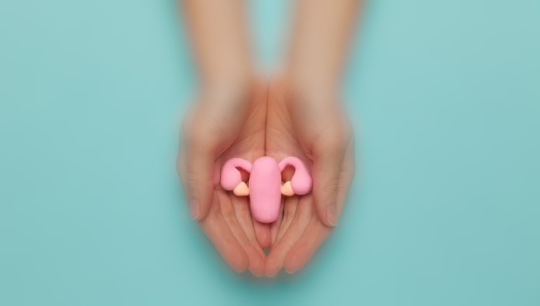 imagem de uma médica segurando a mãe de uma paciente